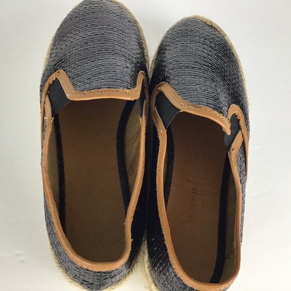 Matt Bernson Azure Espadrille Flat Wedge Size 7M - Picture 4 of 10